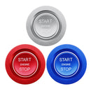 Car Start Button Carbon Engine Switch Cover Interior Moulding for Land Rover Discovery Sport 2015-2018