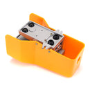 G1/4" Pneumatic Foot Valve 2 Position 5 Way Electrical Switch w/ Protective Cover Nonslip Pressure Control Air Switch Pedals