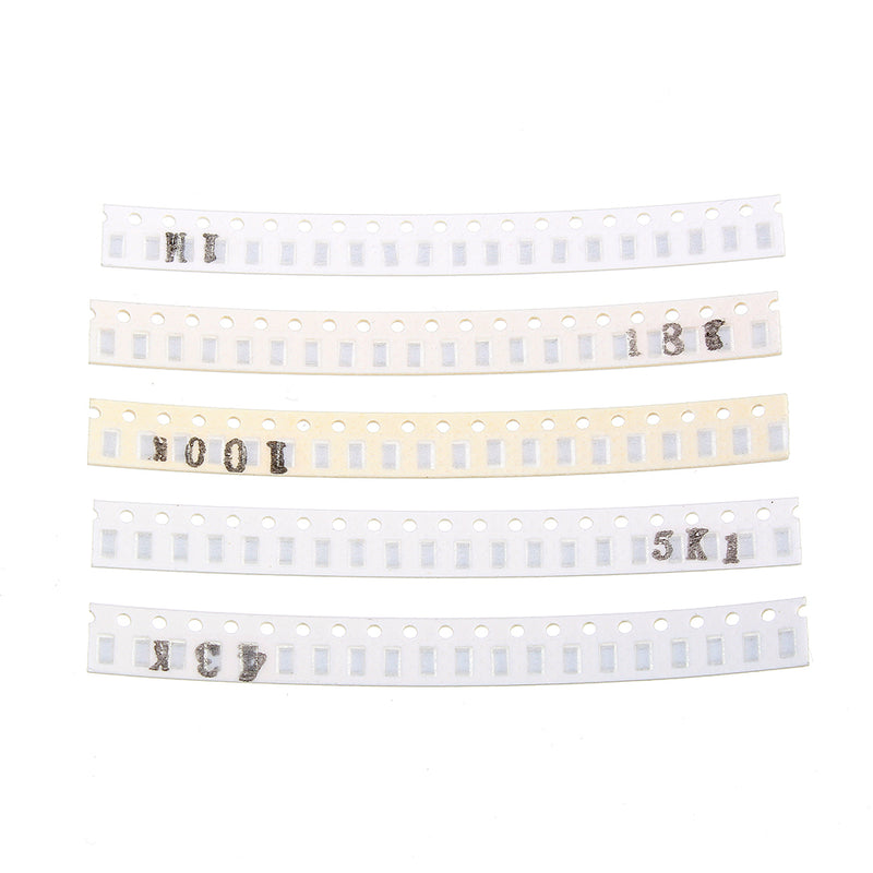 3300Pcs 33 Values 20 Each 1206 SMD Resistor Kit Assorted Kit 1ohm-1M ohm 1% Sample Kit