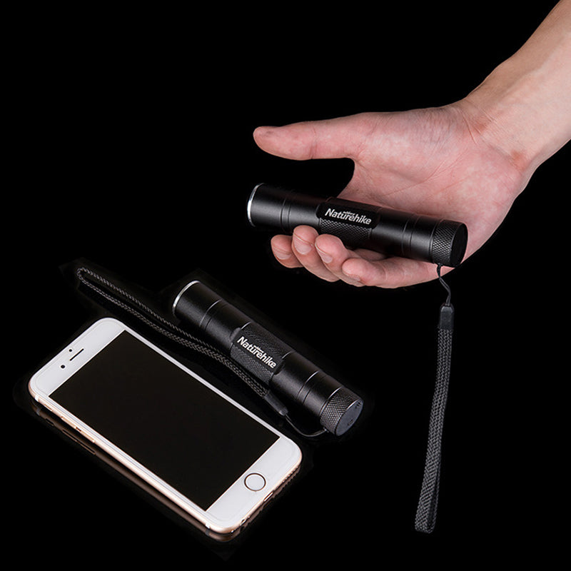 Naturehike S07 3Modes USB Rechargeable Charging EDC LED Flashlight Outdoor Mini Torch Camping Light