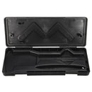 Black Plastic Vernier Caliper Box For 6 Inch Electronic Digital Micrometer Guage