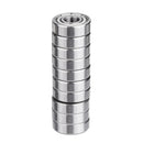 Machfit 10pcs MR85ZZ 695ZZ Bearing I.D 5mm Steel Double Shielded Miniature Deep Groove Ball Bearing