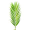 6/9 Branches Green Palm Leaves Plastic Fake Plant Artificial Leaf Home Adornment Decorations