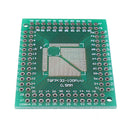 5pcs QFP TQFP LQFP FQFP 32 44 64 80 100 LQF SMD Turn To DIP Adapter PCB Board Converter Plate 0.5/0.8 mm IC Adapter Socket