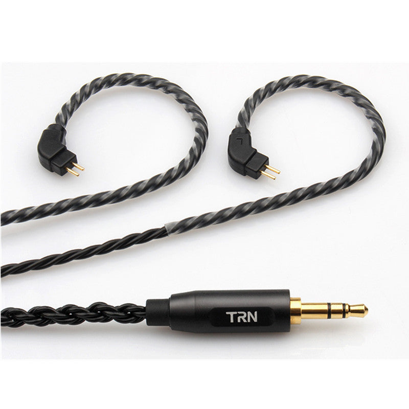 TRN 6-core Oxygen-Free Copper Braided Earphone Cable Hifi Upgrade Cable for Earphone Headphones