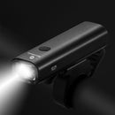 ROCKBROS YQ-QD German Standard Floodlight Bike Front Light Bicycle Headlight Waterproof USB Cycling Flashlight