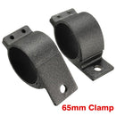 2pcs LED HID Bull Work Light Mounting Bracket Clamps Aluminum 50-75mm