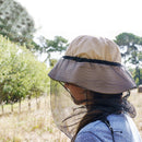 Naturehike NH19F005-Z Anti Mosquito Insect Net Hat Mask Head Face Guard Protector Cap Cover Suncreen