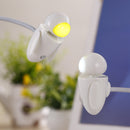 Baby Nurse Feed USB LED Night Lamp Adjustable Light Cute Robot EVA Lamp