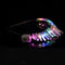 LED Crown Crystal Headband Headdress Garland Bridal Jewelry 3 Mode Flash Light Christmas Halloween Party Gift