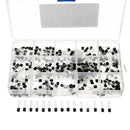 5 x 300pcs 15 Values Transistor Assorted Kit TO-92 S9012 S9013 S9014 S8050 S8550 2N3904 2N3906 BC327