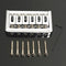 6 String Fixed Bridge Guitar Part Hardtail Bridge For Electric Guitar
