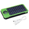 Solar Chargers 8000mAh USB Solar Battery Charger Phone Charger Power Bank with Flashlight