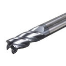 Drillpro 1-10mm 4 Flutes Tungsten Carbide Milling Cutter HRC50 Milling Cutter CNC Tool