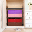 Foldable Thickening Shoes Organizer Transparent Boots Storage Bag Clothes Storage Bag