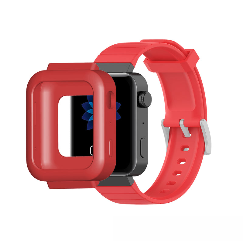 Bakeey Pure Soft Silicone Anti-scratch Watch Case Cover Watch Cover Screen Protector for Xiaomi Watch