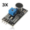 3Pcs Sound Detection Sensor Detection Module Electret Microphone
