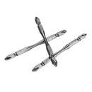BROPPE 10+1 100mm PH2 S2 Alloy Steel Magnetic Double Head Electric Screwdriver Bit Set with B Type Magnetic Ring
