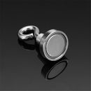 Effetool 2pcs 16mm 5kg Neodymium Recovery Magnet Metal Detector Claw Hook Magnet