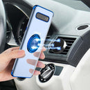 Bakeey Protective Case For Samsung Galaxy S10 Plating Ring Grip Kickstand Car Magnetic Back Cover