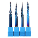 Drillpro NACO-blue 2 Flutes Ball Nose End Mill R0.25/ R0.5/ R0.75/ R1.0 *47*D8*85 Milling Cutter
