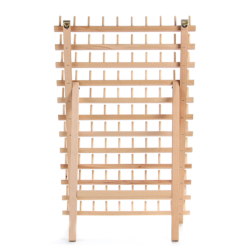 120 Spool Wood Thread Cone Holder Rack Organizer Kit For Sewing Quilting Embroidery