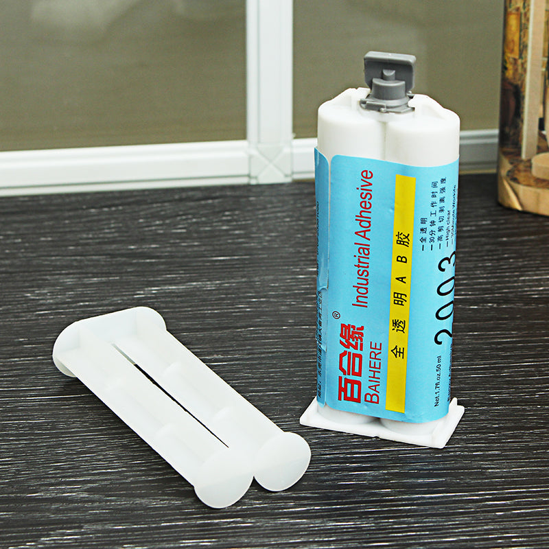 BAIHERE Epoxy Resin AB Adhesive Quick Drying Strong Strength Temperature Weather Resistant Glue
