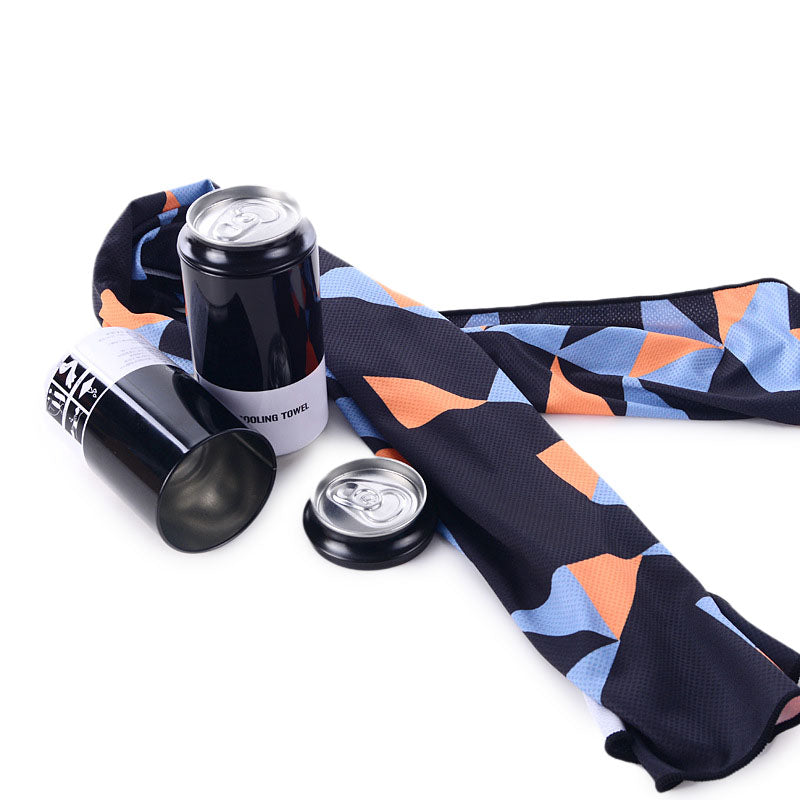 KCASA  30*100mm Cold Sense Sports Towel Running Gym Sweat-Absorbent Sweat Towel Men And Women Quick-Drying Ice Towel