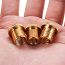 3Pcs Gear Shift Knob Thread Adapter Nuts Insert M10x1.25 & M10x1.5 & M8x1.25
