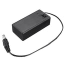 9V-6F22 Battery Charging Box Fully Sealed Battery Holder Case with Switch for 9V Battery