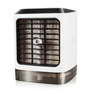 2A 5V 6-15W Personal Air Cooler Humidifier Mini Portable Air Conditioner Fan Desktop Space Cooler