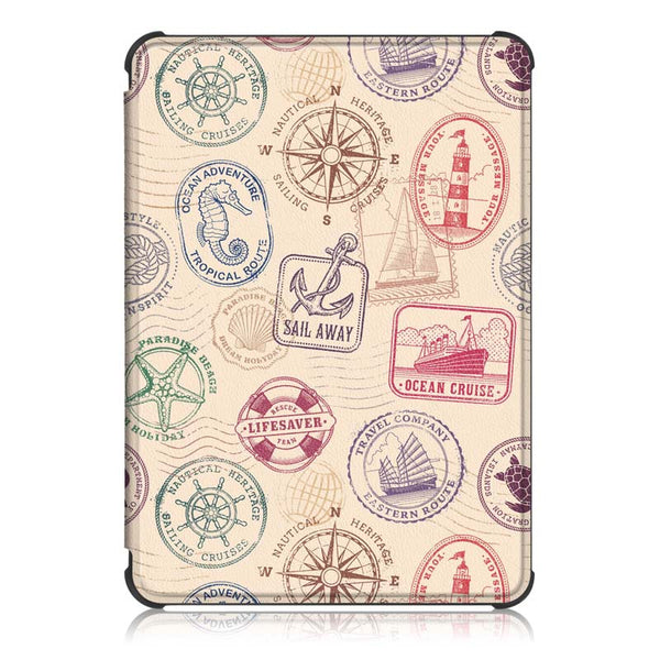 TPU Printing Tablet Case Cover for Kindle Paperwhite4 - Stamp