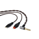 Earmax 4.4mm DIY Replacement Earphone Headphone Audio Cable For Sennheiser HD650 HD600 HD580