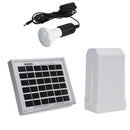 2200mAh Solar Lighting System USB Portable Emergency Light Solar Panel Powered System with 2Pcs 2W Light Bulbs