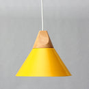 Diameter 25CM Modern Wooden Pendant Ceiling Hanging Lamp Chandelier Kitchen Light Fixture