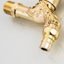 Mrosaa Zinc Alloy Antique Bronze Finish Faucet Water Tap Basin Taps