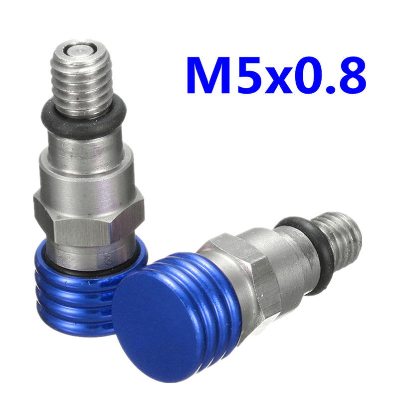M5x0.8 Motocross Fork Air Bleeder Valves For Showa KAYABA Forks