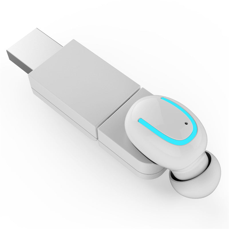 HBQ-Q13S Mini Wireless bluetooth Earphone Single Portable Bass Headset Earphone With USB Charger