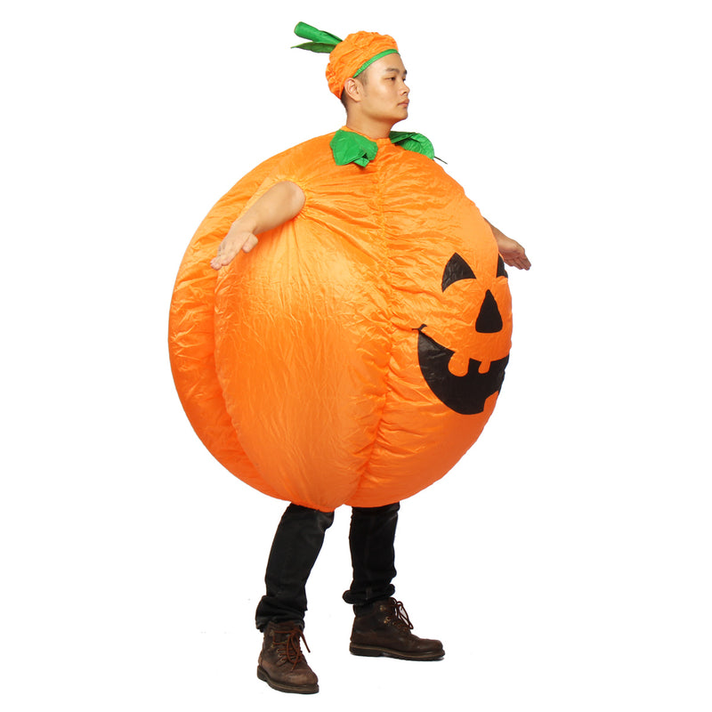 Halloween Pumpkin Inflatable Clothes With Blower Party Cosplay Tools Tops