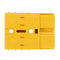 2Pcs 50A  DC12/24V Anderson Style Plug Connectors Anderson Power Plug 4X Terminals Yellow