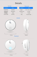 Linbell G2 Waterproof IPX7 Self-powered No Battery Wireless Doorbell