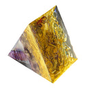 Himalayas Stone Orgone Pyramid Energy Generator Tower Home Reiki Healing Crystal Room Decorations