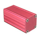 Red Extruded Aluminum Project Box Electronic Enclosure Case DIY Heat Dissipating Tools 50*25*25mm