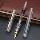 HERO 1202 Transparent Fountain Pen Extra Fine 0.38MM Nib 135MM Ink Absorber Writing