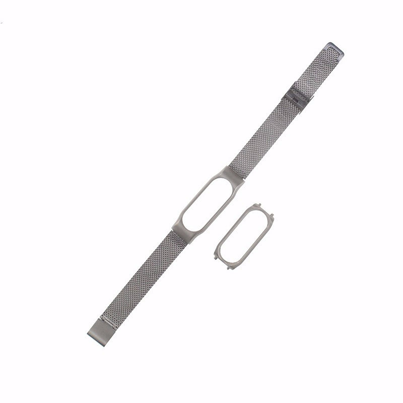 Replacement Stainless Steel Frame Bracelet Wristband For Xiaomi Miband 2