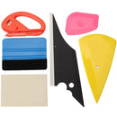 6Pcs Window Tinting Tool Glass Vinyl Sticker Scrapers Felt Squeegee Cutter