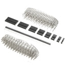 Geekcreit 1450pcs 2.54mm Male Female Dupont Wire Jumper With Pin Header Connector Housing Kit