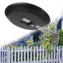9 LED Solar Powered Fence Roof Sink Garden Courtyard Wall Light Automatic On/Off Cold