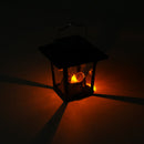 6PCS Waterproof Solar Powered Lantern Light Hanging Outdoor Garden Lamp