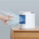 USB Portable Fan Mini Air Conditioner Cool Cooling Bedroom Cool Fan New Elliptical Water Cooling Fan